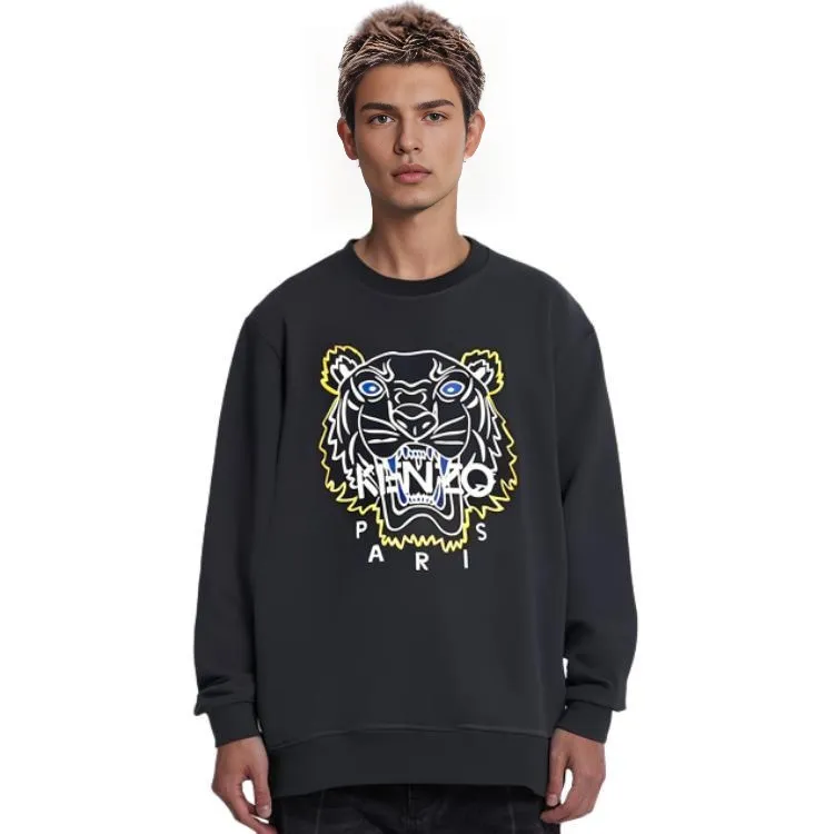 KENZO SS22 Classic Tiger Crew Sweat Black-6
