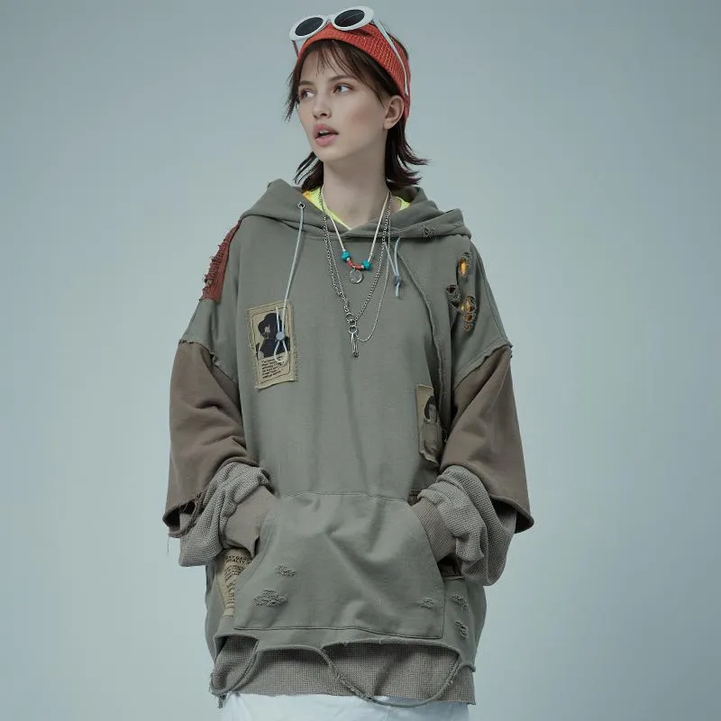 A SQUARE ROOT Sweatshirt 2.0 Upgrade Unisex Army Green-2