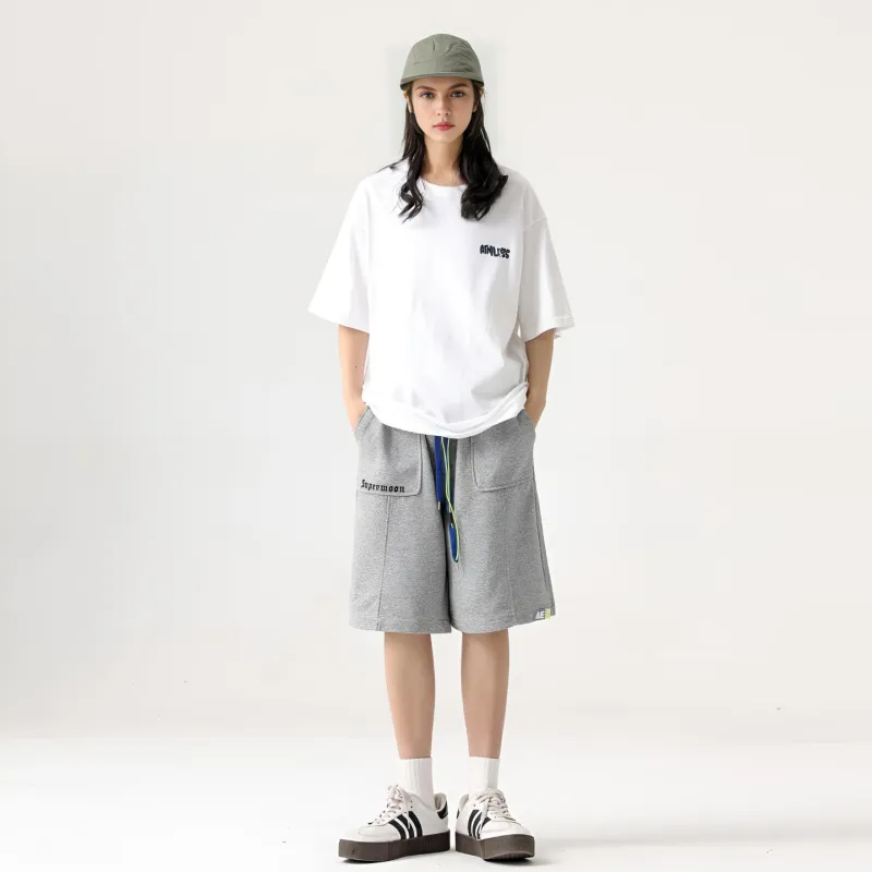 SUPERMOON Loose Fit Shorts Unisex-8