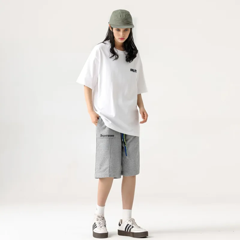 SUPERMOON Loose Fit Shorts Unisex-10