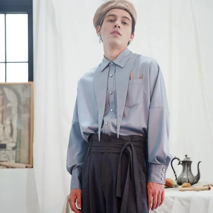 VALLEYOUTH Shirt Unisex Haze Blue-5
