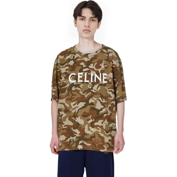 CELINE T Shirt Men's Camouflage-3