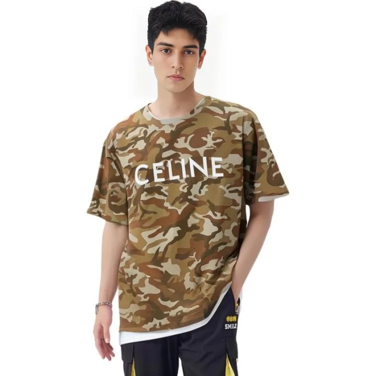 CELINE T Shirt Men's Camouflage-6