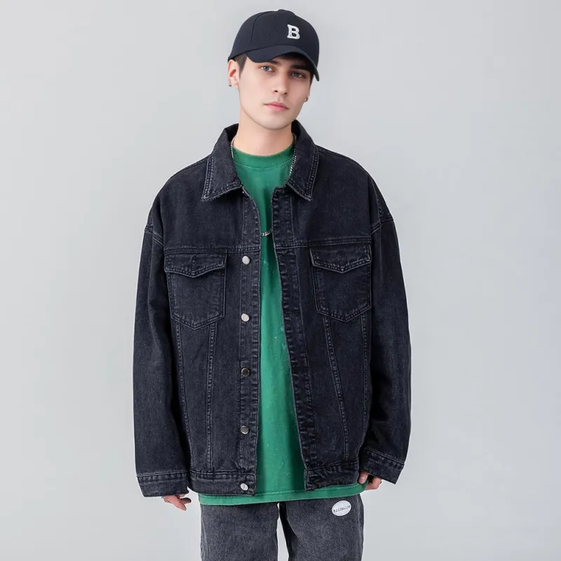 JASONWOOD Autumn And Winter Models Denim Jacket Unisex-10