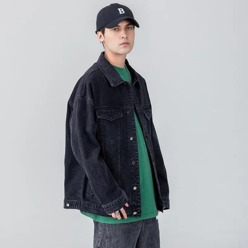 JASONWOOD Autumn And Winter Models Denim Jacket Unisex-11