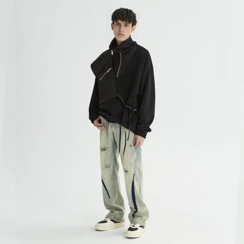 XINYINSU Sweatshirt Unisex Black-7