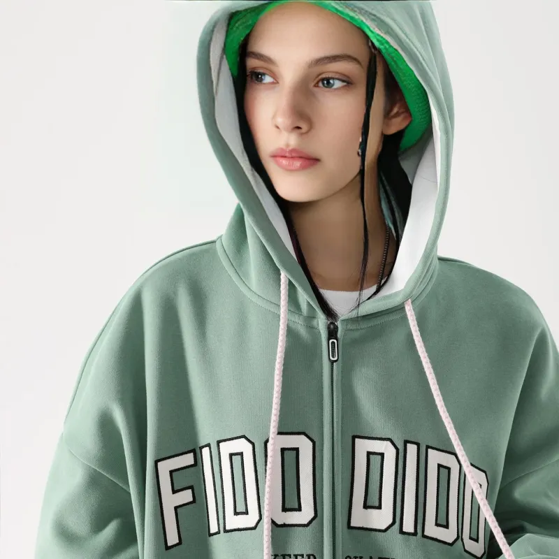 FIDO DIDO Sweatshirt Jacket Unisex-28
