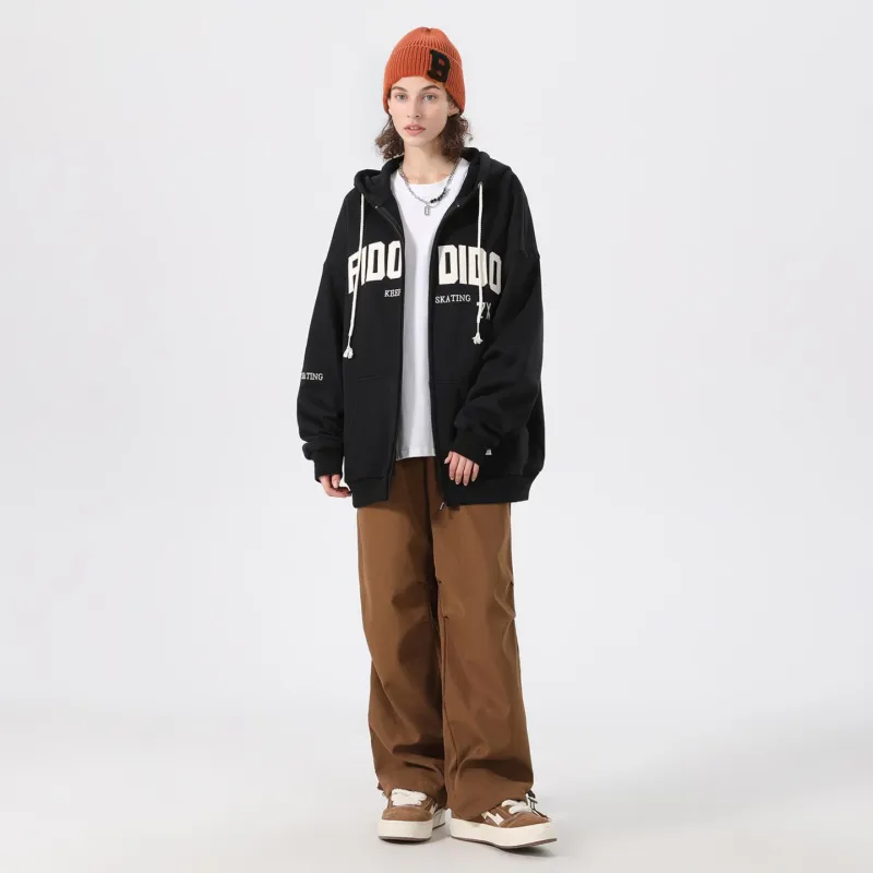 FIDO DIDO Sweatshirt Jacket Unisex-34
