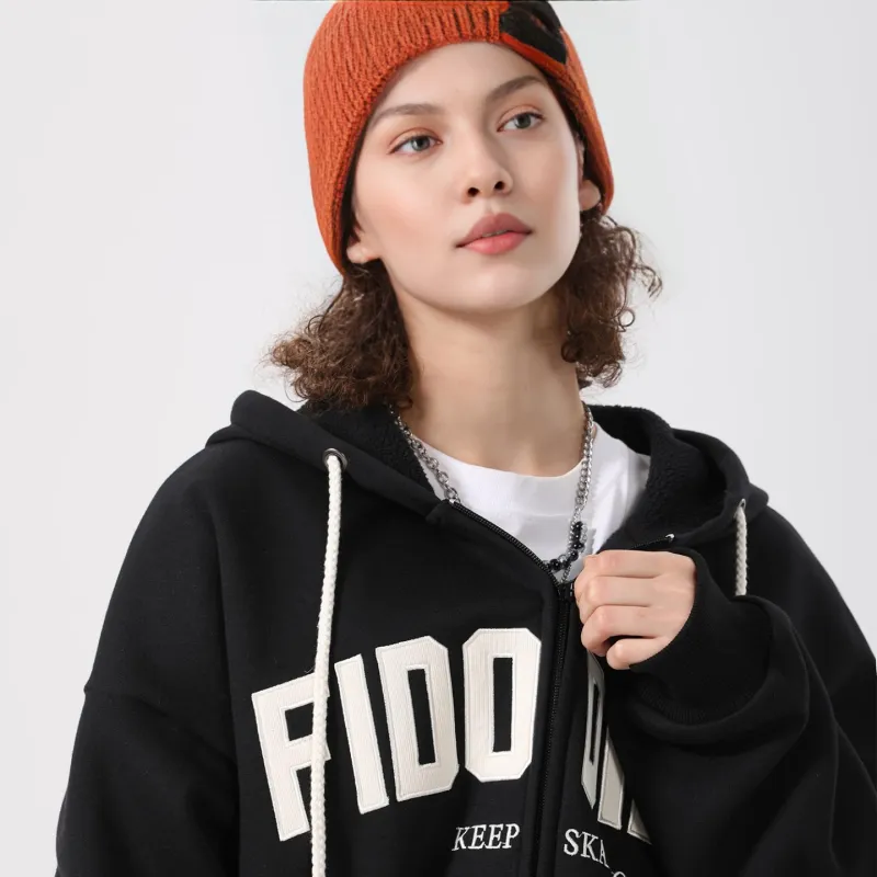 FIDO DIDO Sweatshirt Jacket Unisex-39