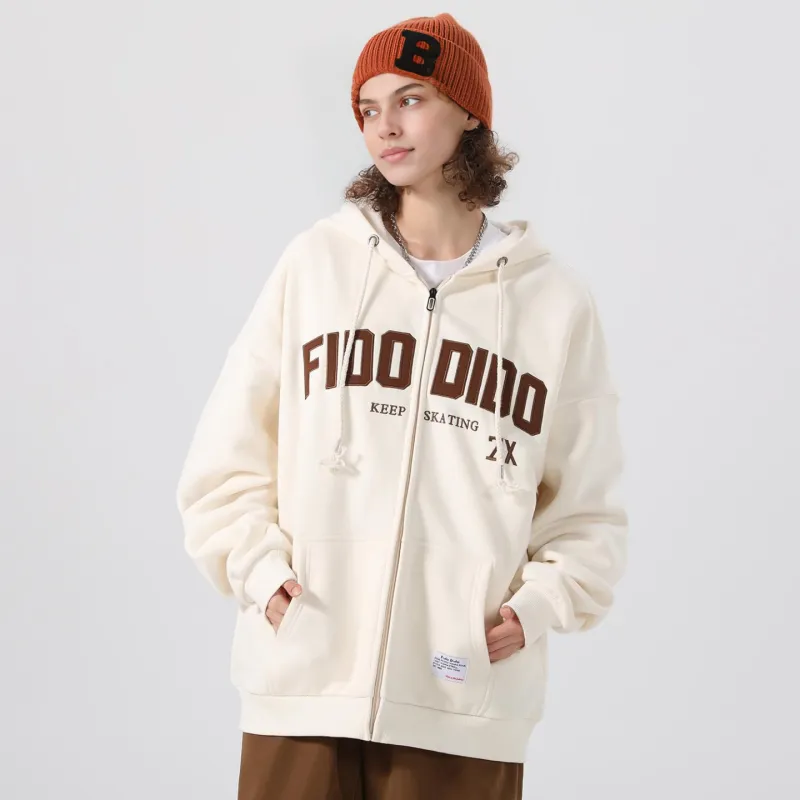 FIDO DIDO Sweatshirt Jacket Unisex-45