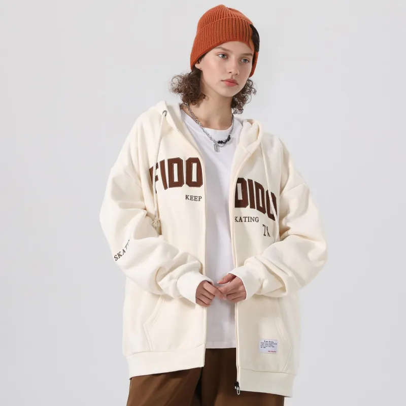 FIDO DIDO Sweatshirt Jacket Unisex-49
