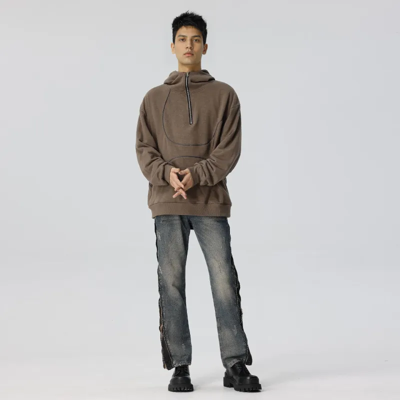 XINYINSU Jeans Unisex-13