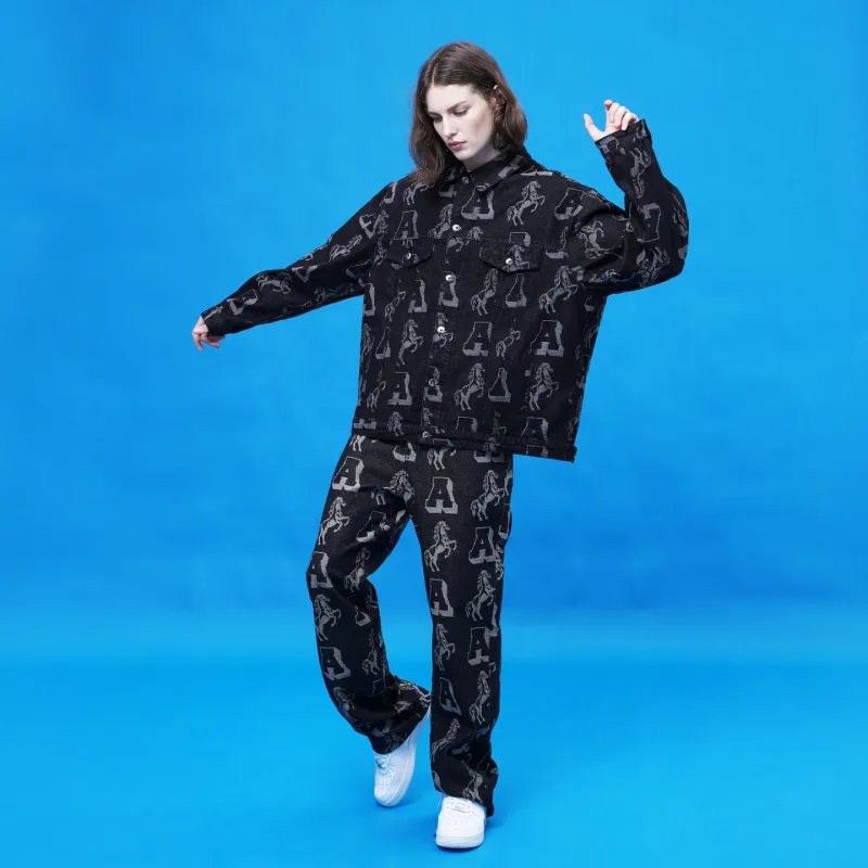 AFGK Denim Jackets Unisex-6
