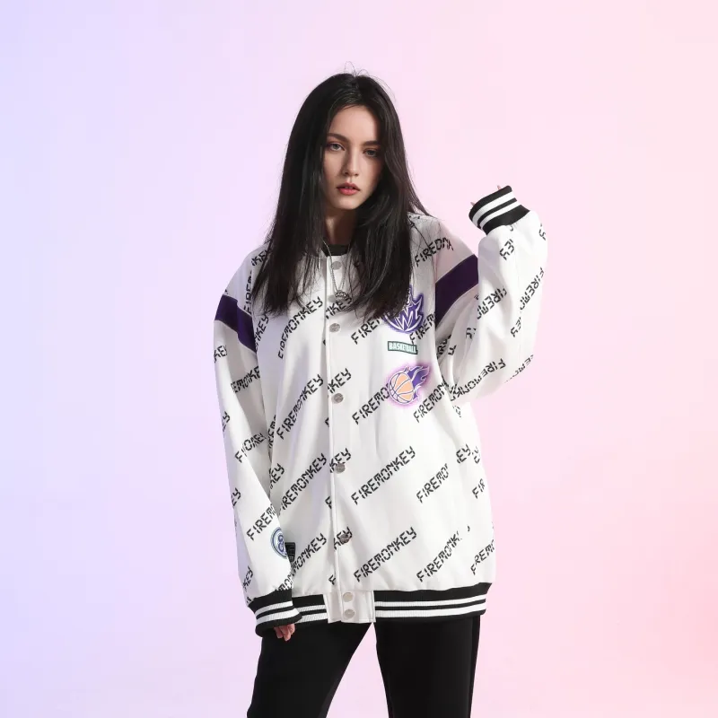 FireMonkey Baseball Jacket Unisex-3