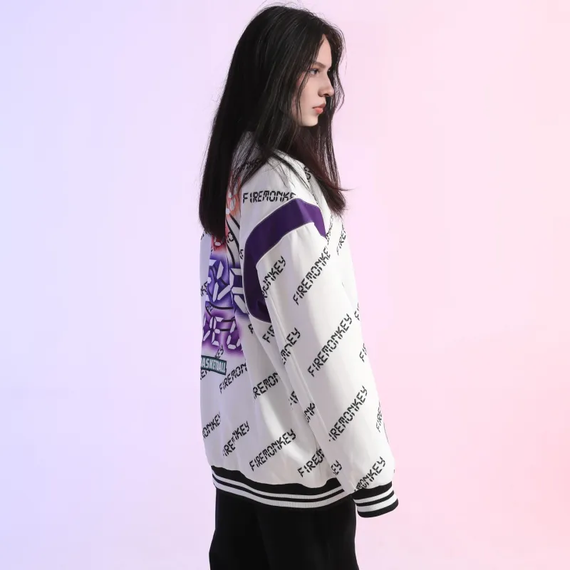 FireMonkey Baseball Jacket Unisex-2