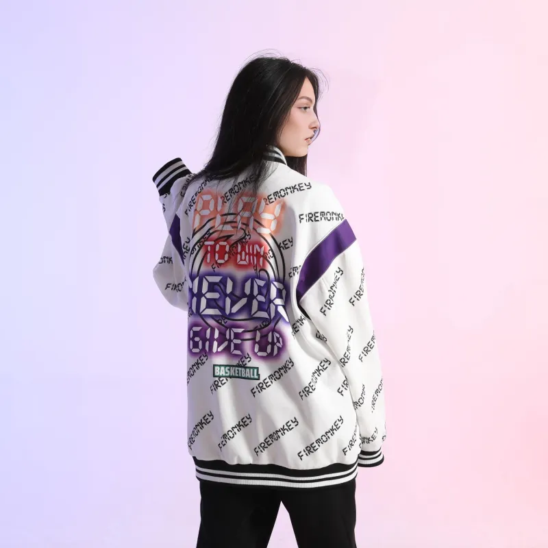 FireMonkey Baseball Jacket Unisex-4