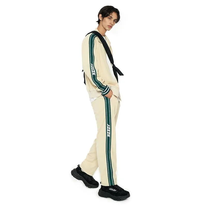 Nerdy Jackets Unisex Beige-5