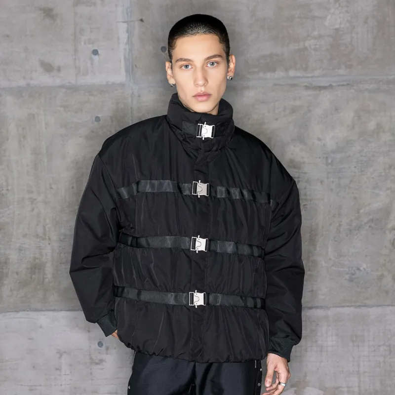 XINYINSU Puffer Jacket Unisex Black-3