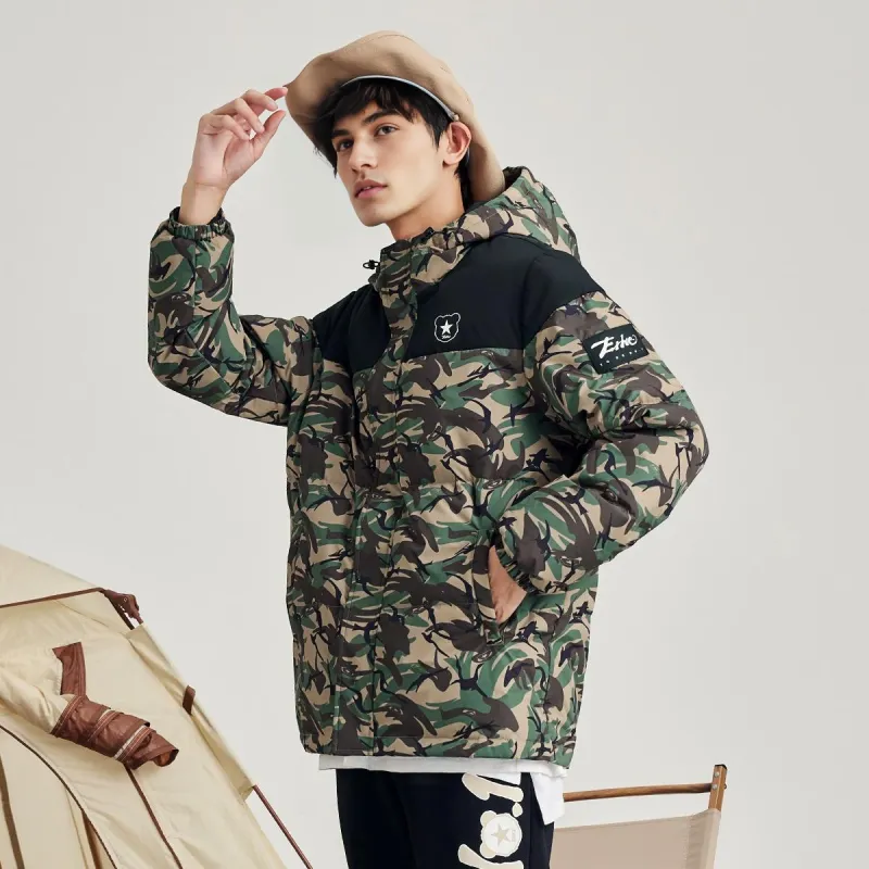 Erke Down Jackets Men Jackdaw Green-3