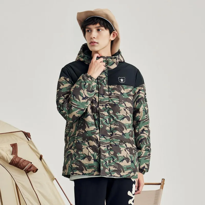 Erke Down Jackets Men Jackdaw Green-4