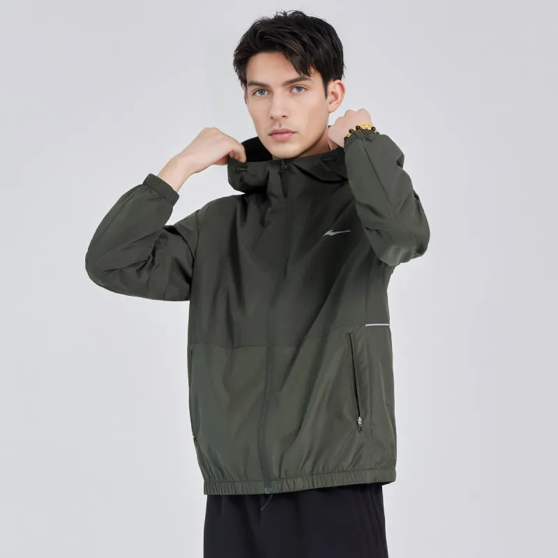 Erke Jacket Fall And Winter Men's Shirt Rain Green-3