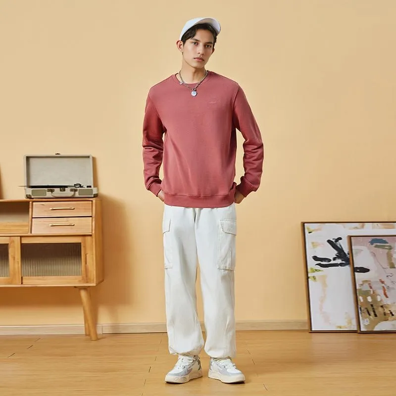 Erke Sweatshirt Men's Stunning Pink-2