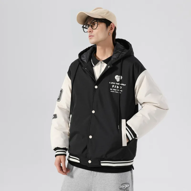 FIDO DIDO Puffer Jackets Unisex-5