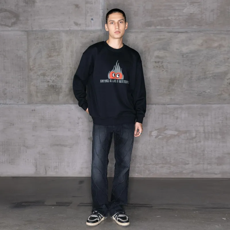 XINYINSU Jeans Unisex-3