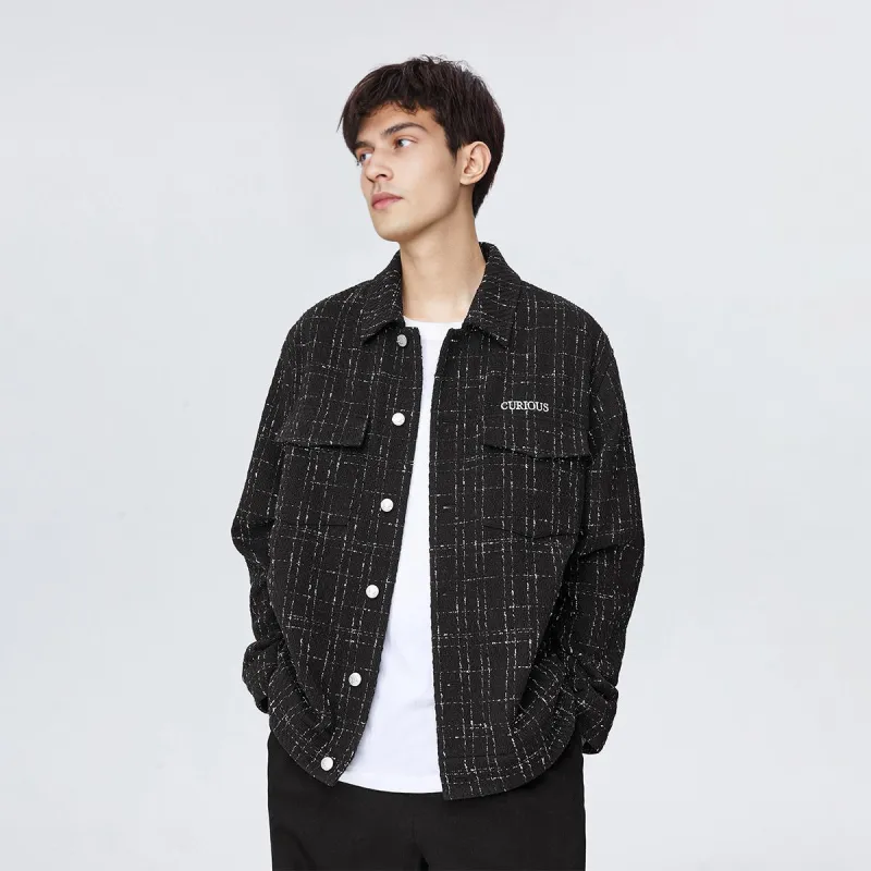 PEACEBIRD MEN PEACEBIRD MEN Fashion Collection Jacket Unisex Black-2