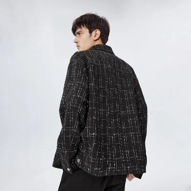 PEACEBIRD MEN PEACEBIRD MEN Fashion Collection Jacket Unisex Black-3