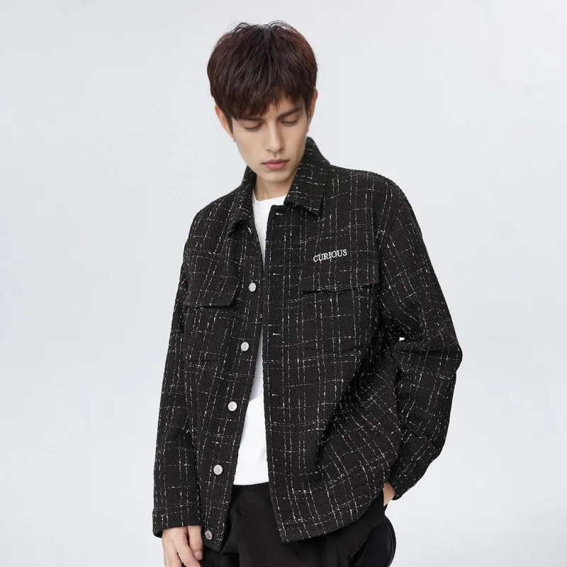 PEACEBIRD MEN PEACEBIRD MEN Fashion Collection Jacket Unisex Black-4