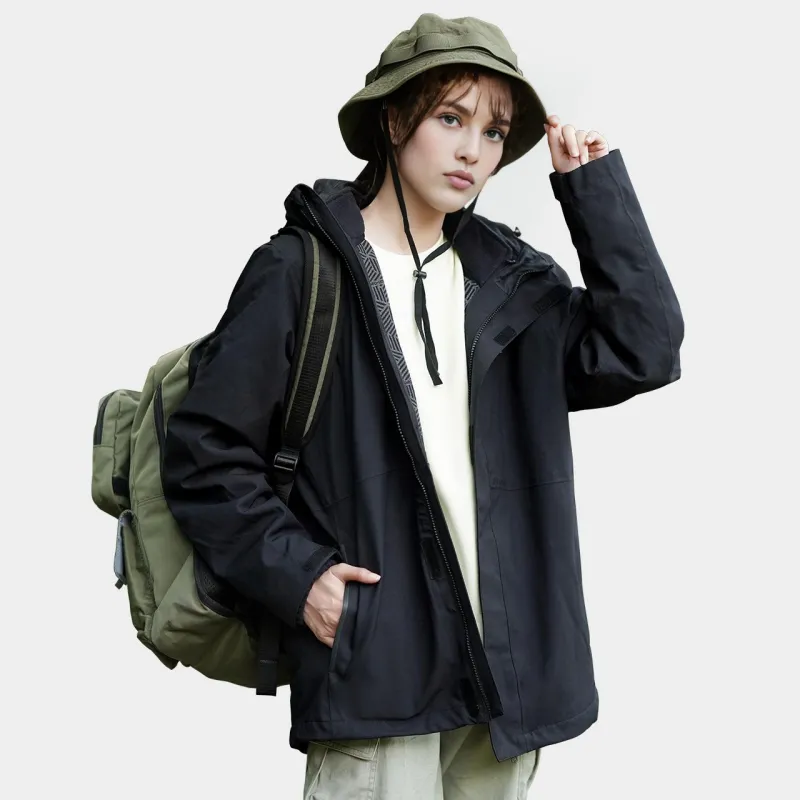 CAMEL All weather Windbreaker Jacket Unisex-15