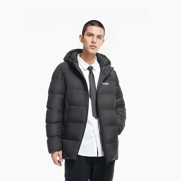 CAMEL Warm Fleece Series Down Jacket Winter Men's-14