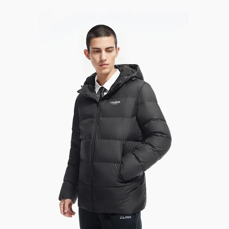 CAMEL Warm Fleece Series Down Jacket Winter Men's-15