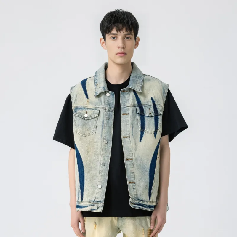 XINYINSU Vests Unisex Blue-2