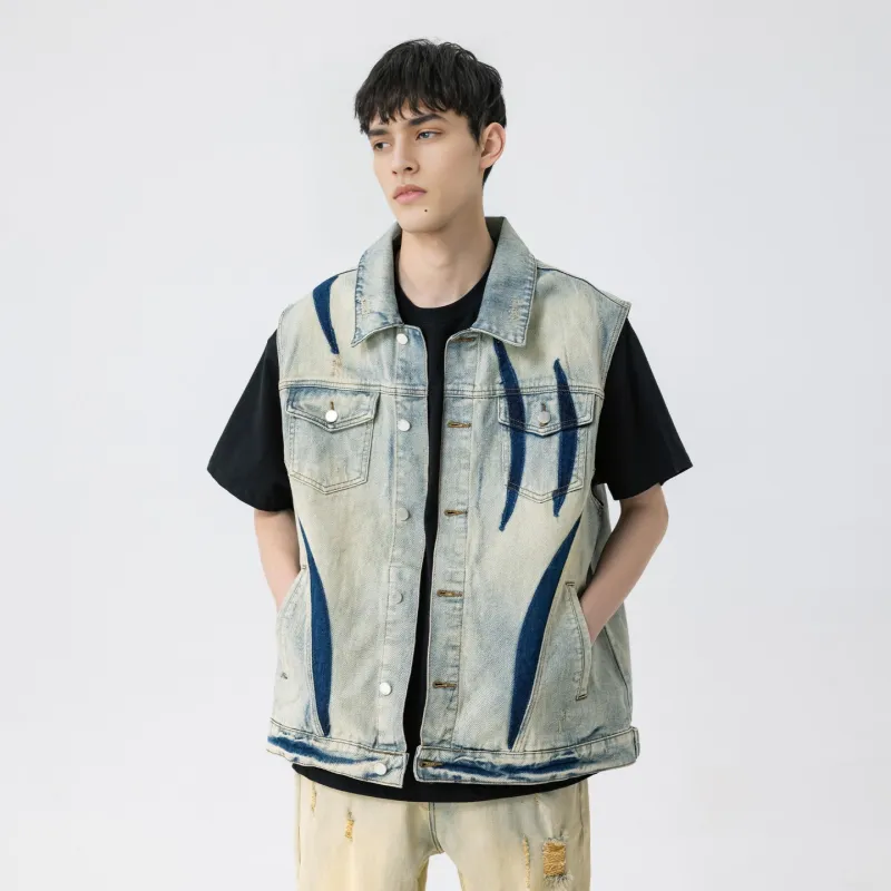 XINYINSU Vests Unisex Blue-3
