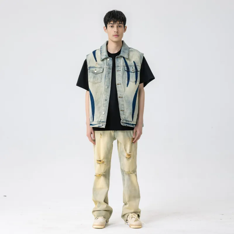 XINYINSU Vests Unisex Blue-6
