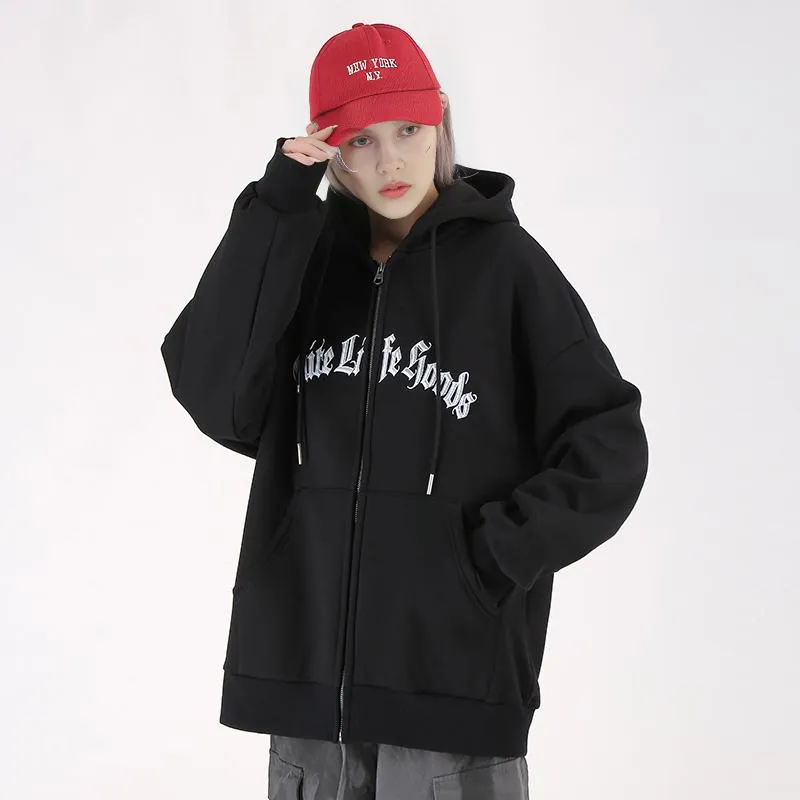 Unite Life HOODS Cardigan Sweatshirt Unisex-3