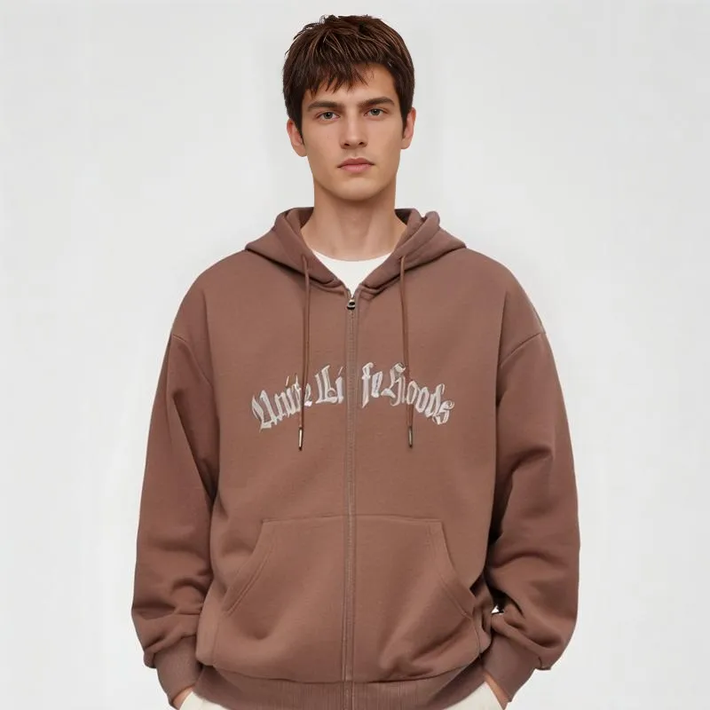 Unite Life HOODS Cardigan Sweatshirt Unisex-37
