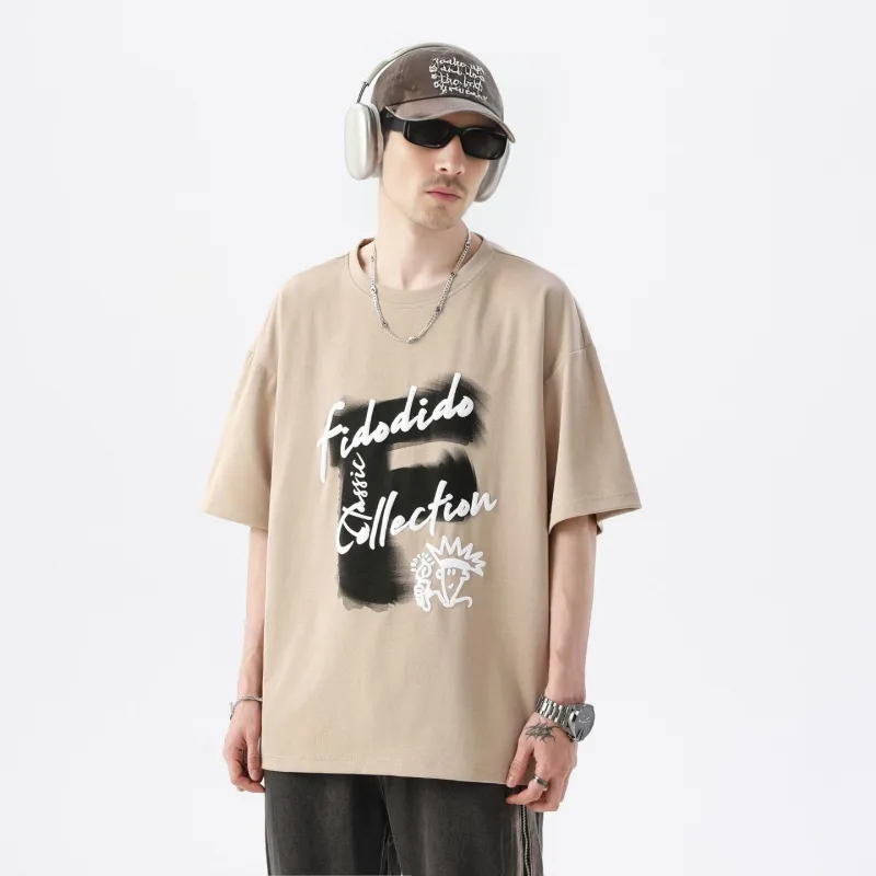 FIDO DIDO Short Sleeved T Shirts Unisex-32