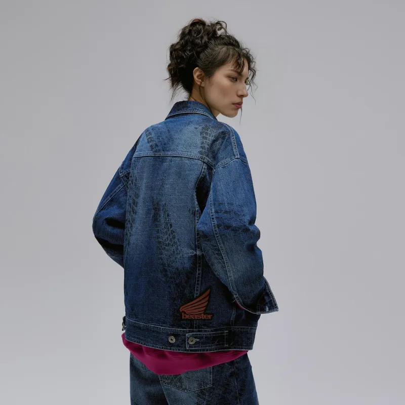 BEASTER Riding Denim Jacket Unisex-9