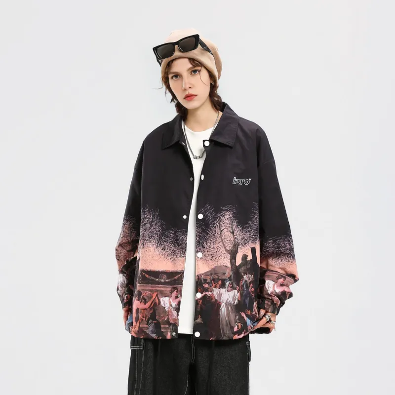 IRSCTO X IZRO Painting Unisex Jacket-2