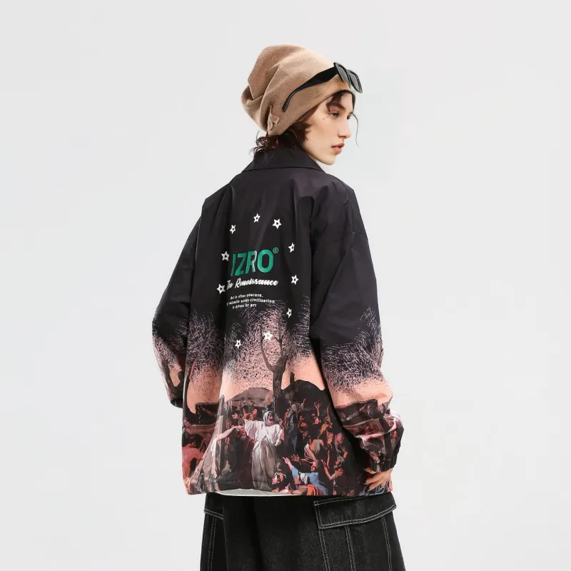 IRSCTO X IZRO Painting Unisex Jacket-3