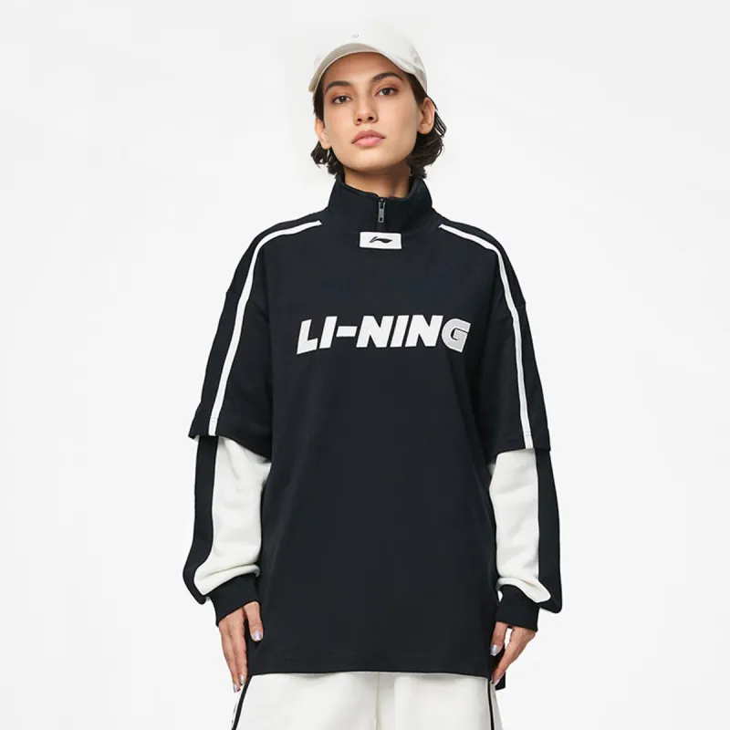 LiNing Sports Life Collection T Shirt Unisex Black-5