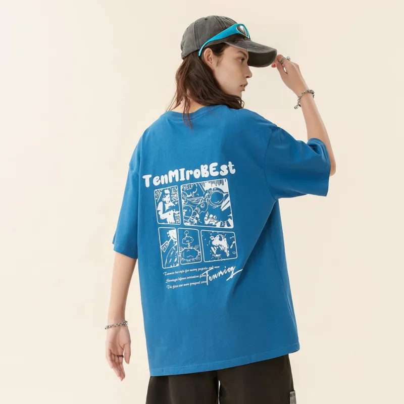 TEN MIRO Short Sleeved T Shirts Unisex-18