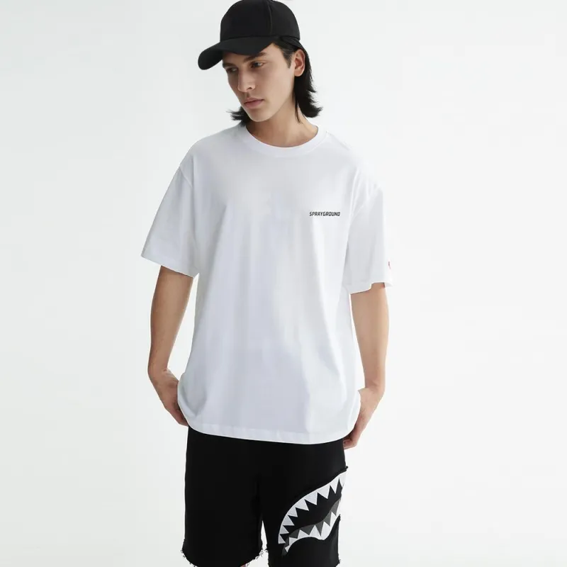 SPRAYGROUND Crew Neck Short Sleeved Summer T Shirt Unisex-8