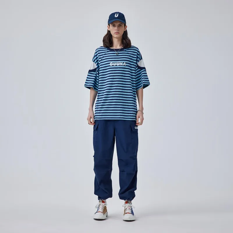 Guuka T Shirts Men Royal Blue-2