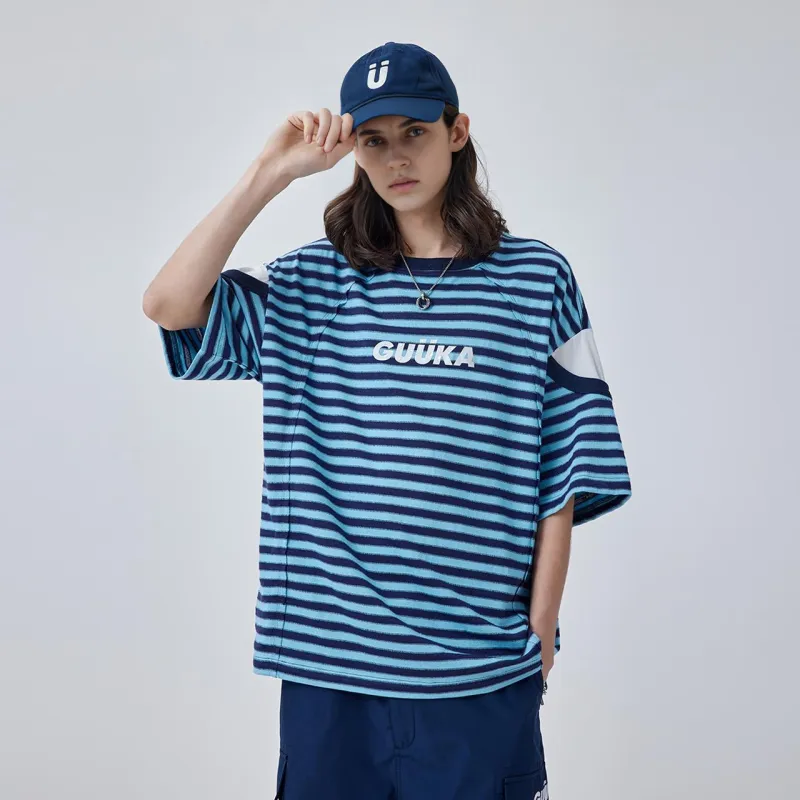 Guuka T Shirts Men Royal Blue-5