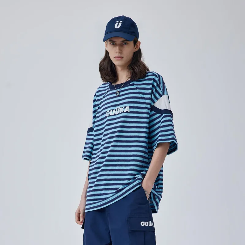 Guuka T Shirts Men Royal Blue-7