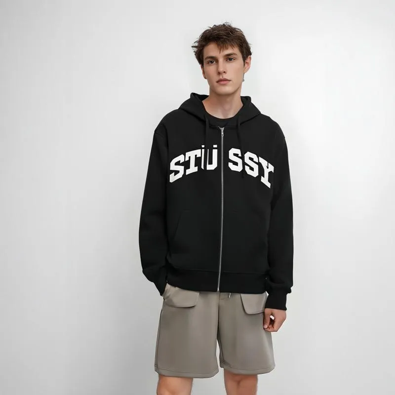 Stussy Block Sport Zip Hoodie-2
